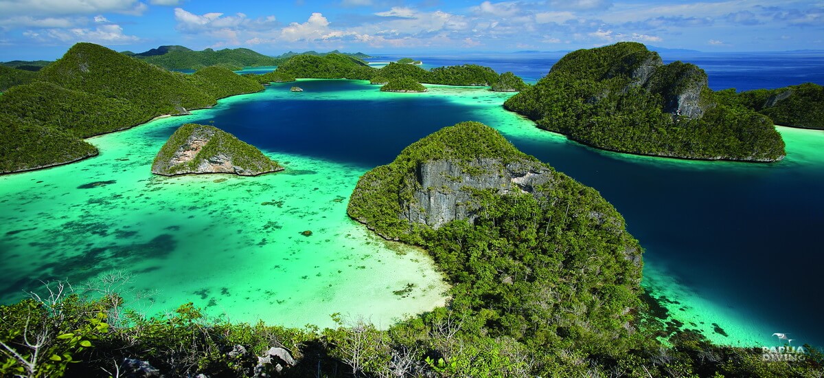 Raja Ampat in Indonesien zählt zu den Top Tauchgebieten der Welt.