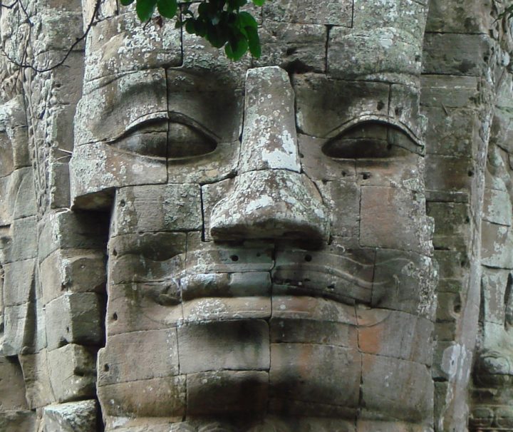 Bayon Tempel, ehemaliges Zentrum von Angkor Thom, ein Highlight von Indochina