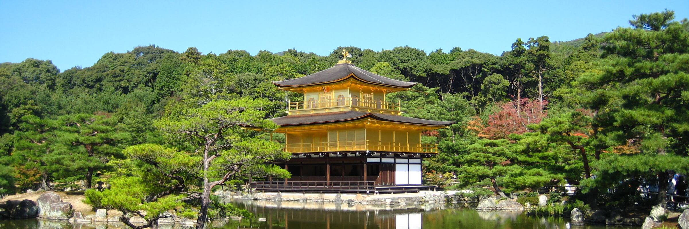 Der Besuch der Anlage des Goldenen Pavillons ist ein Höhepunkt unter einer Fülle an Kulturgütern in der ehemaligen Kaiserstadt Kyoto.