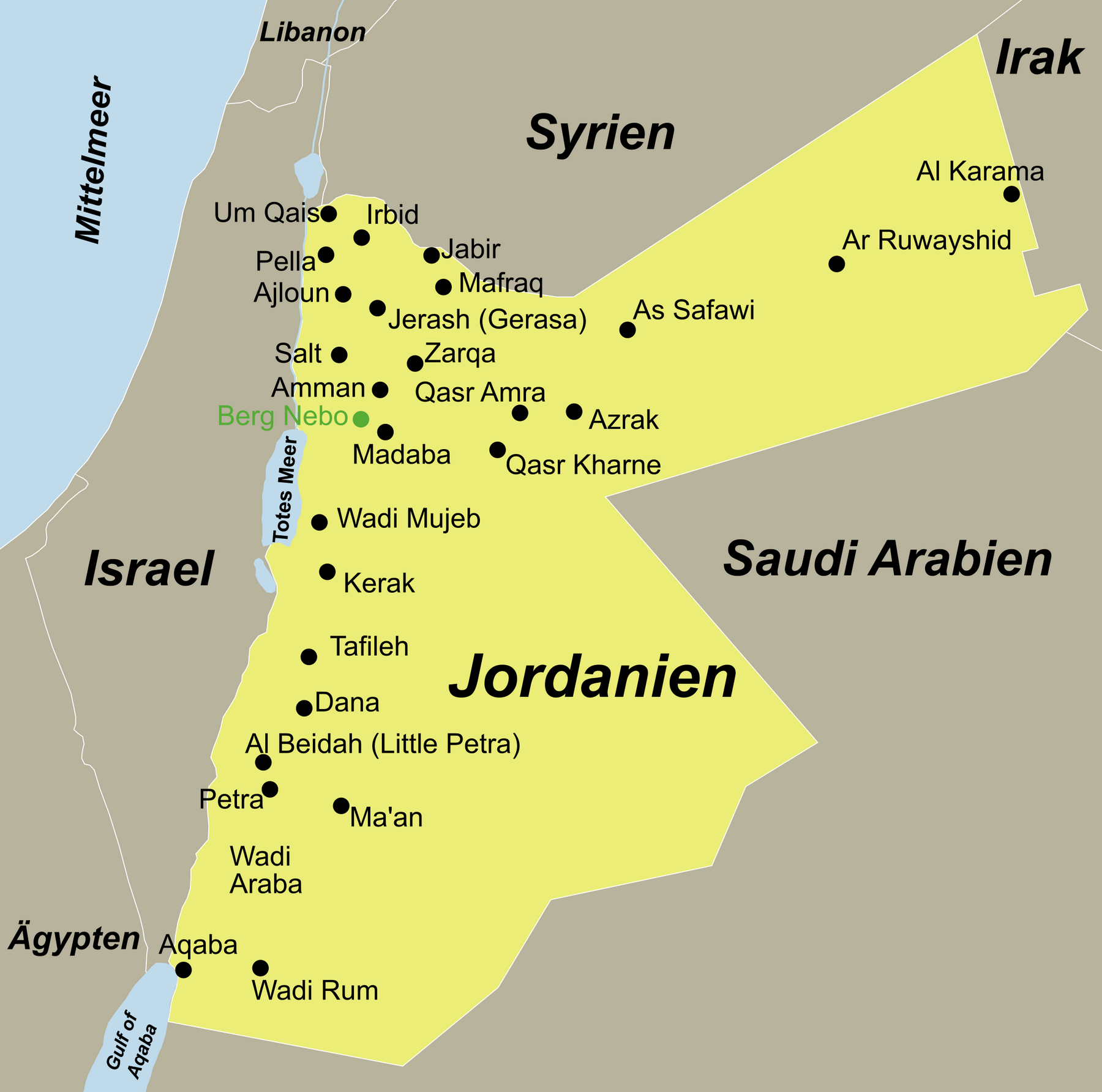 Jordanien Traumurlaub anspruchsvoll mit dem Reiseveranstalter reisefieber planen und reisen.