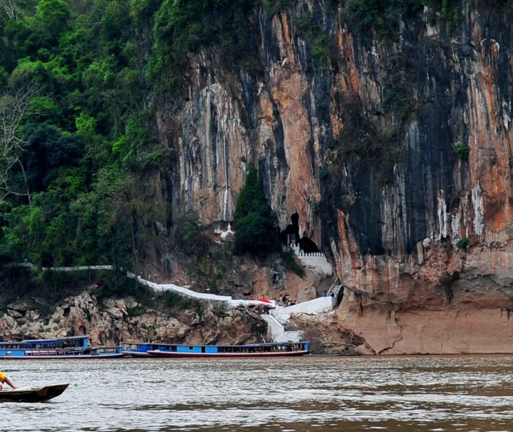 Die Pak Ou Höhlen befinden sich ca. 25 km nördlich von Luang Prabang direkt am Mekong