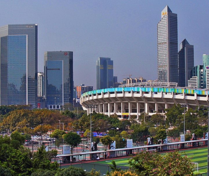 Die chinesischen Metropole Guangzhou ist Hauptstadt der Provinz Guangdong und ein bedeutender Industrie- und Handelsstandort.