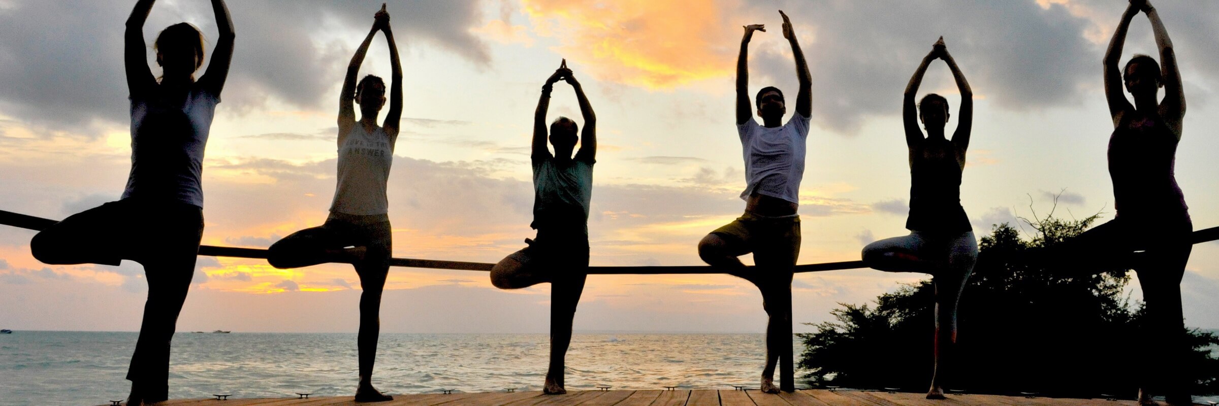 Das Virgin Cocoa bietet ein vielseitiges Yoga-Angebot aus Vinyasa Yoga bis hin zum entspannenden Yin Yoga, es können auch private Yogastunden gebucht werden.