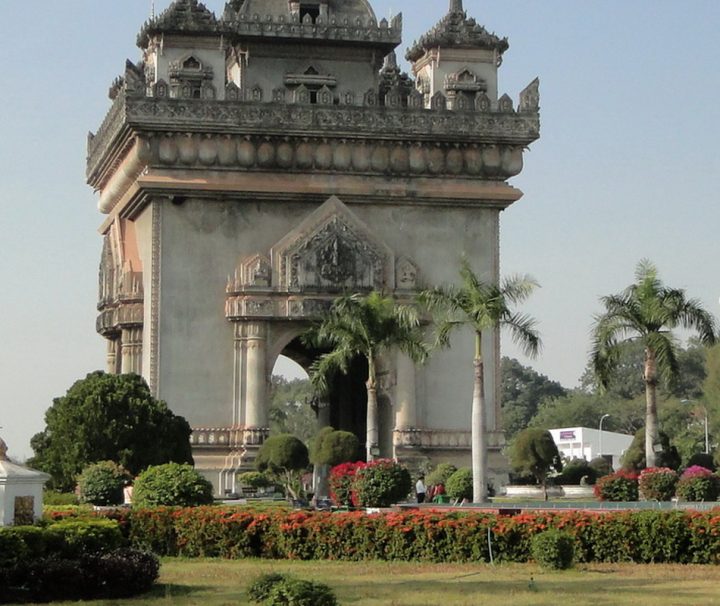 Triumphbogen Patuxai in Vientiane