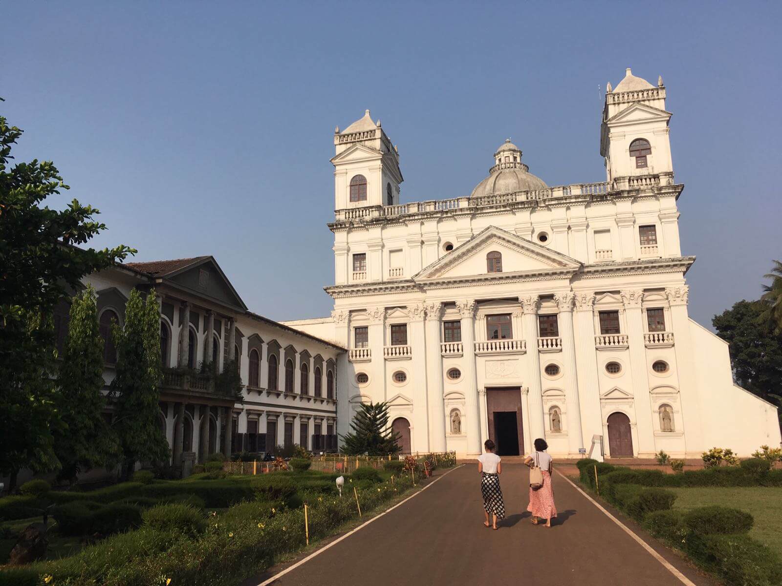 Das Zentrum der Kirchen, Old Goa