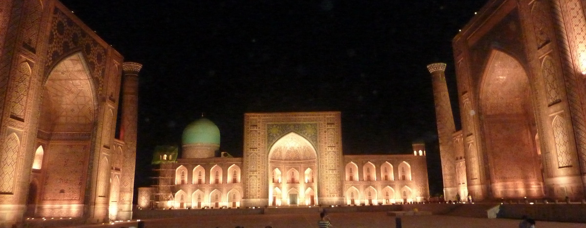 Usbekistan bei Nacht